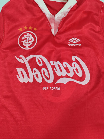 Raridade - Camisa do Internacional - Umbro/Coca-Cola - 1991/1993 - de Jogador