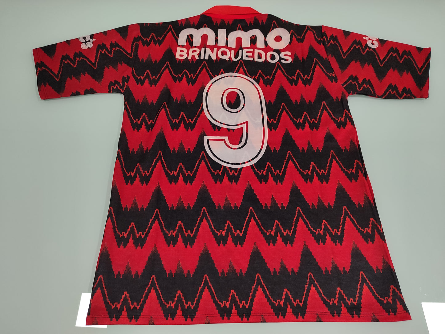Espetacular Camisa do Ituano - 1991 - Em Pinturas e Veludo - De Jogador