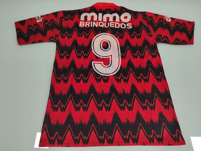 Espetacular Camisa do Ituano - 1991 - Em Pinturas e Veludo - De Jogador