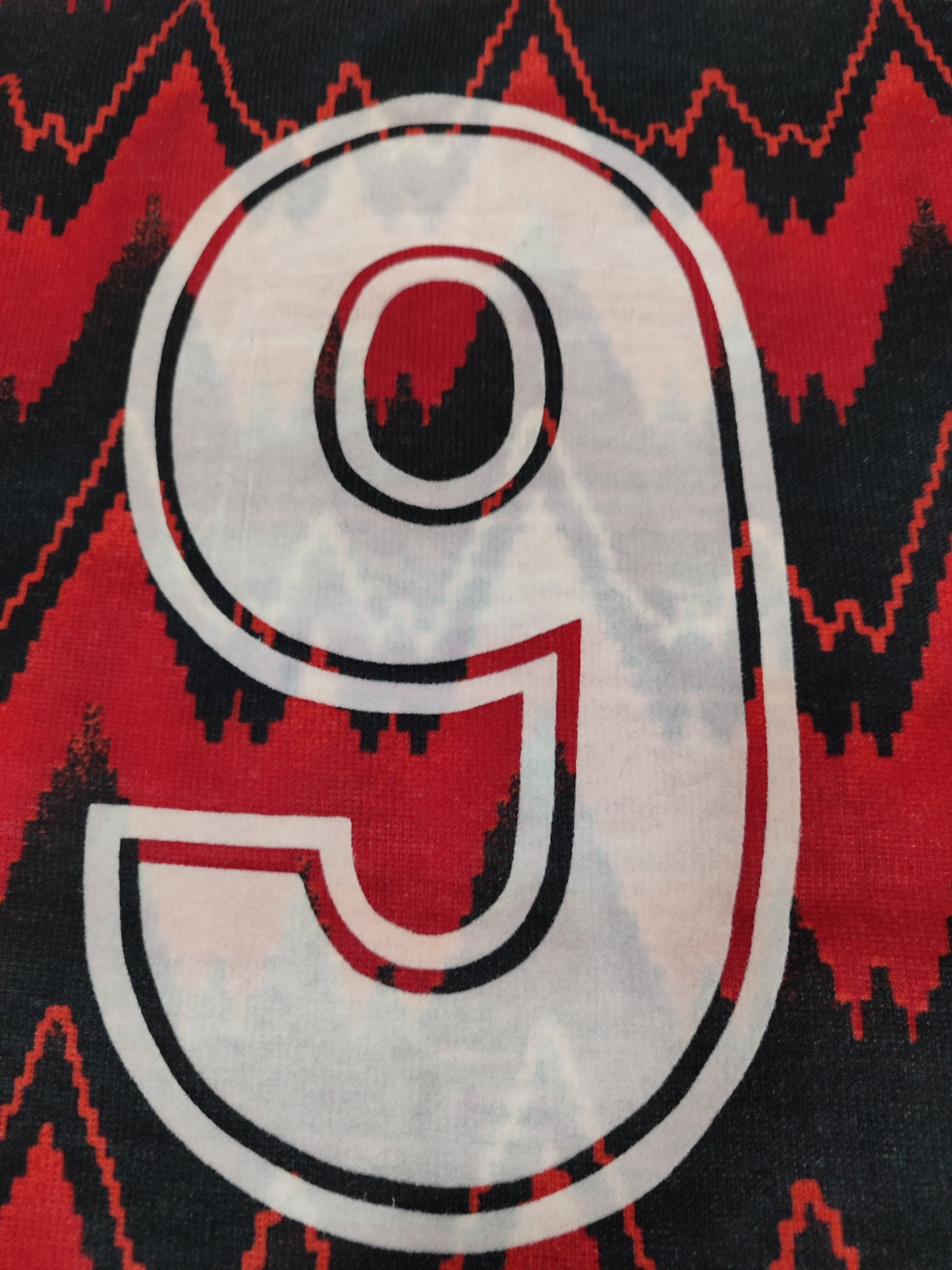 Espetacular Camisa do Ituano - 1991 - Em Pinturas e Veludo - De Jogador