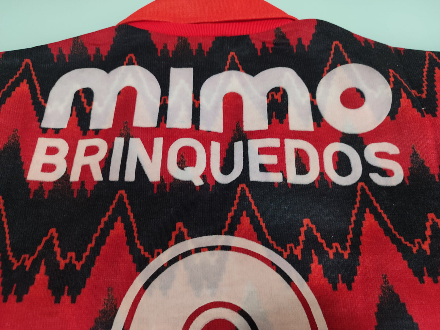 Espetacular Camisa do Ituano - 1991 - Em Pinturas e Veludo - De Jogador