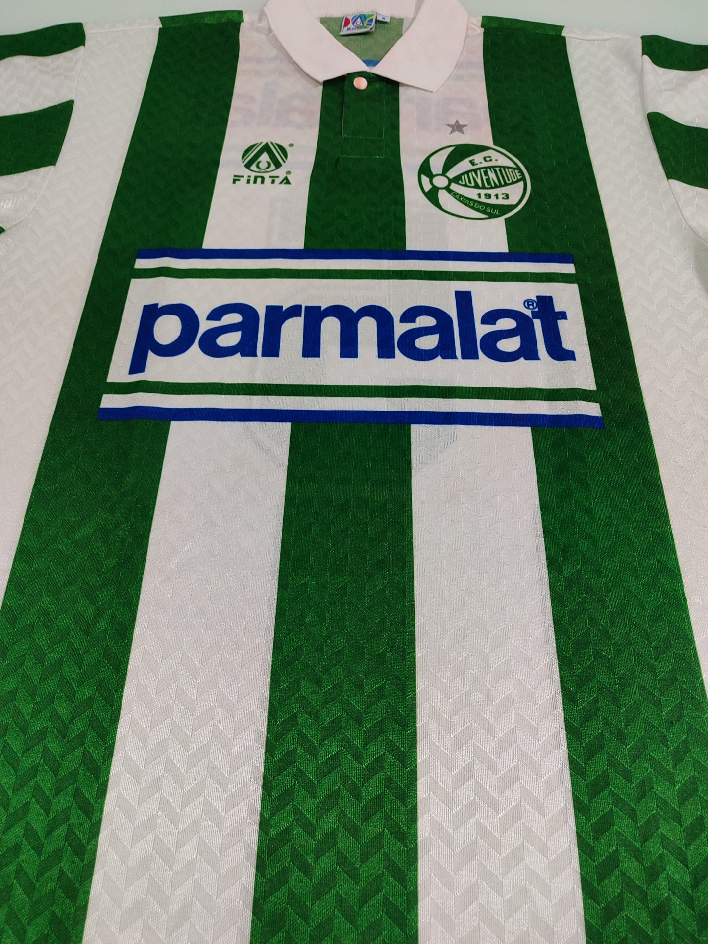 Espetacular Camisa do Juventude- Finta/Parmalat 1993/1994 - Usada em Jogo