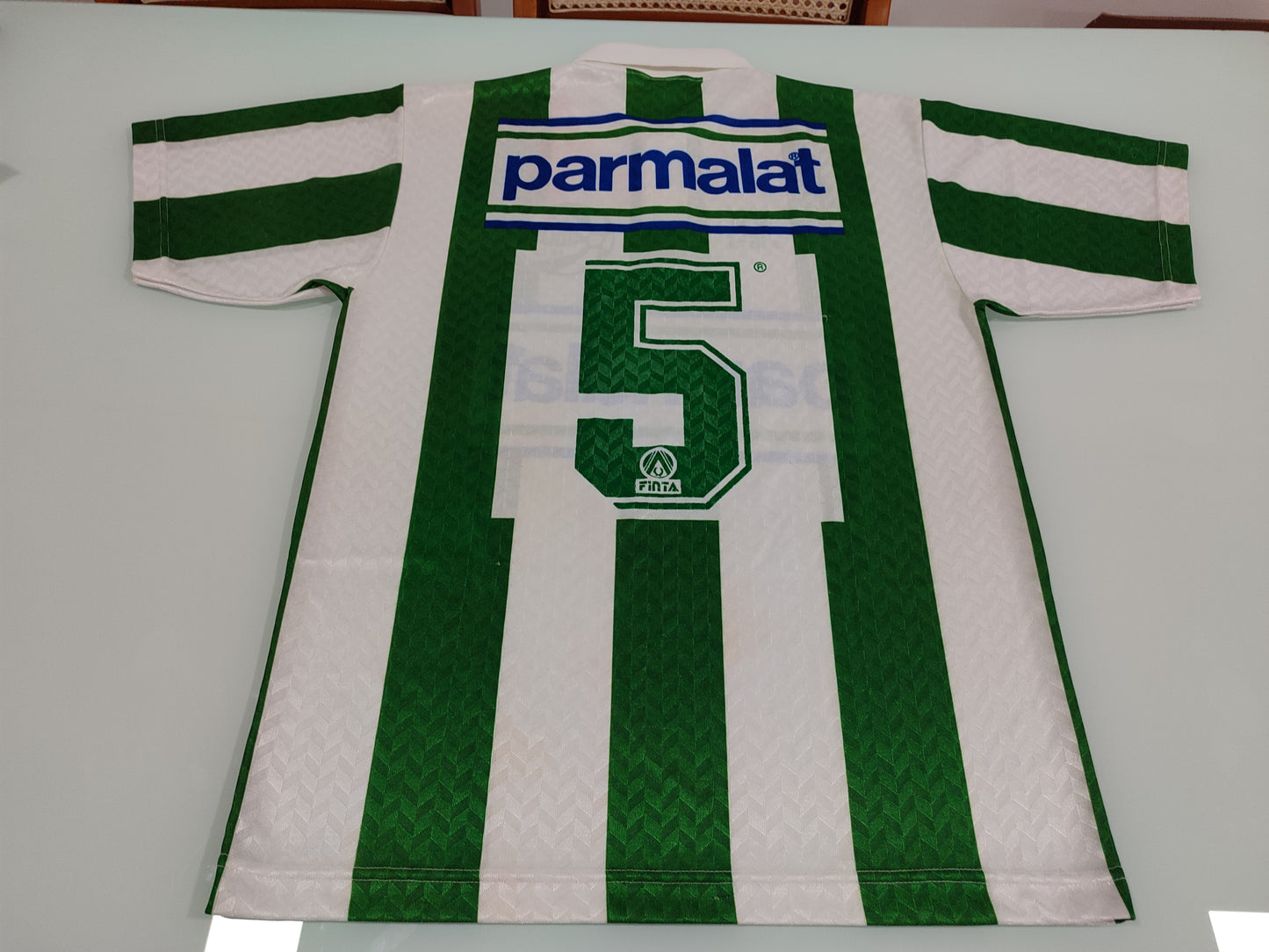 Espetacular Camisa do Juventude- Finta/Parmalat 1993/1994 - Usada em Jogo