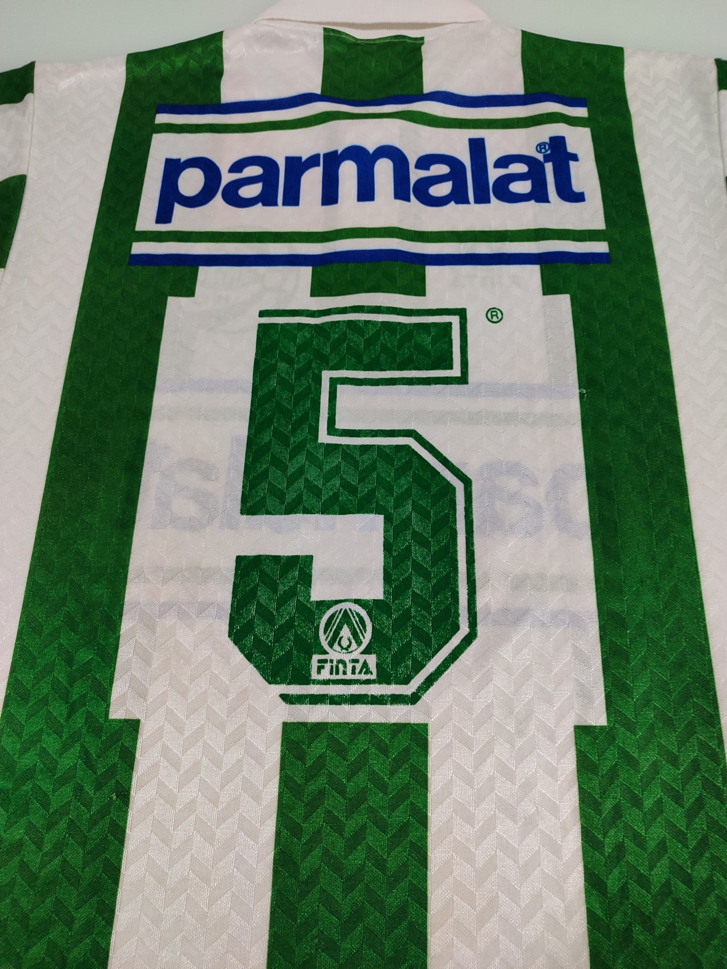 Espetacular Camisa do Juventude- Finta/Parmalat 1993/1994 - Usada em Jogo
