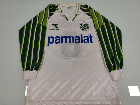 Linda Camisa do Juventude - Parmalat - anos 90 - Manga Longa - de Jogo!