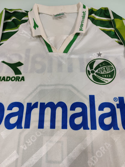 Linda Camisa do Juventude - Parmalat - anos 90 - Manga Longa - de Jogo!