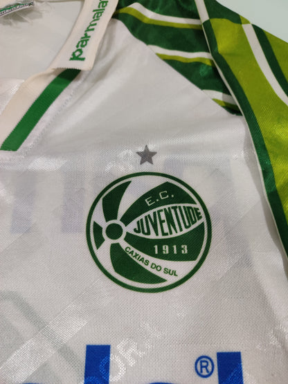Linda Camisa do Juventude - Parmalat - anos 90 - Manga Longa - de Jogo!