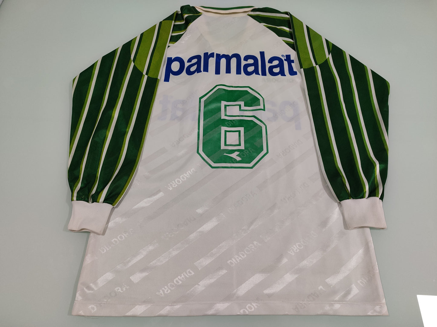 Linda Camisa do Juventude - Parmalat - anos 90 - Manga Longa - de Jogo!