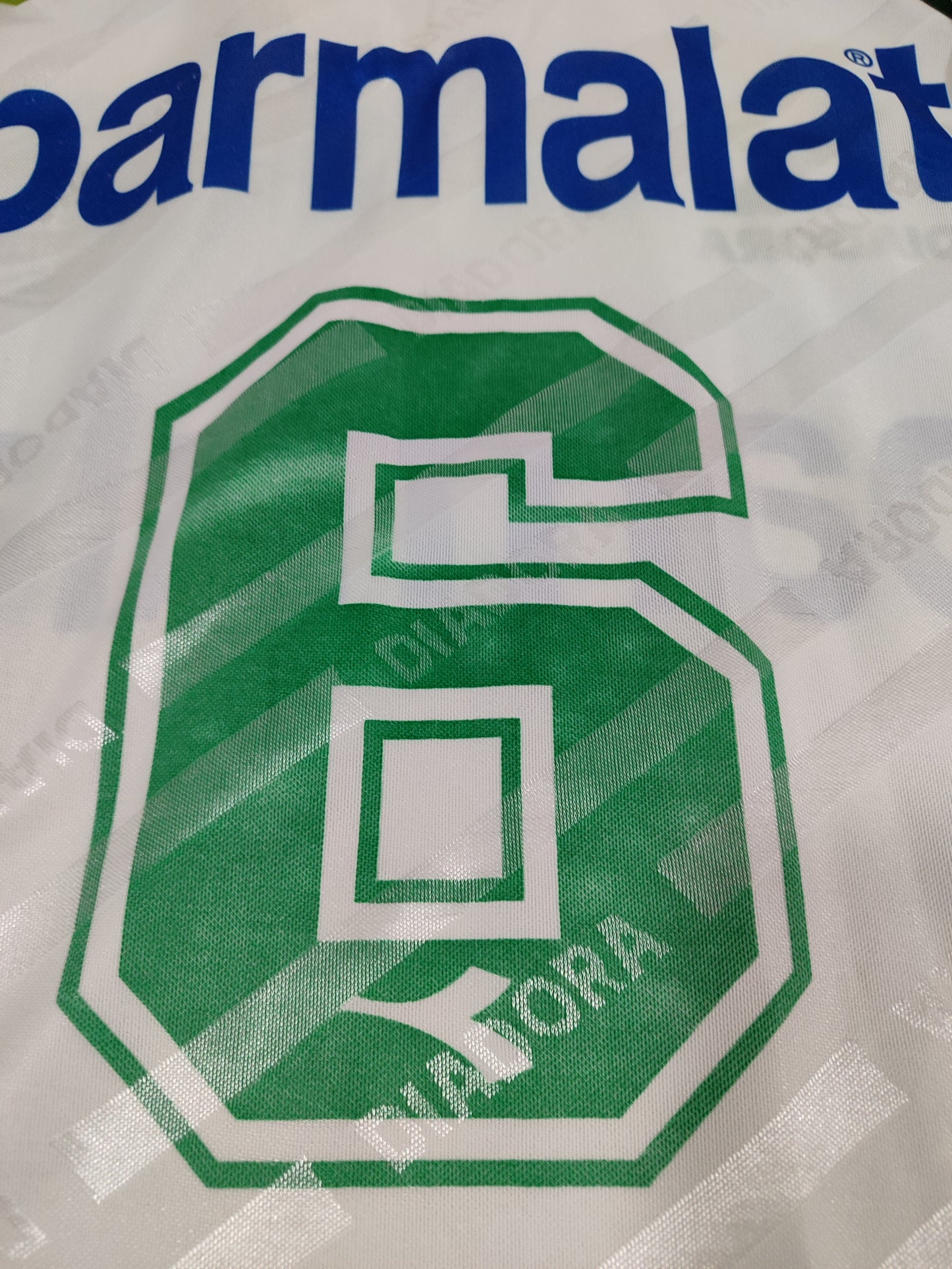 Linda Camisa do Juventude - Parmalat - anos 90 - Manga Longa - de Jogo!