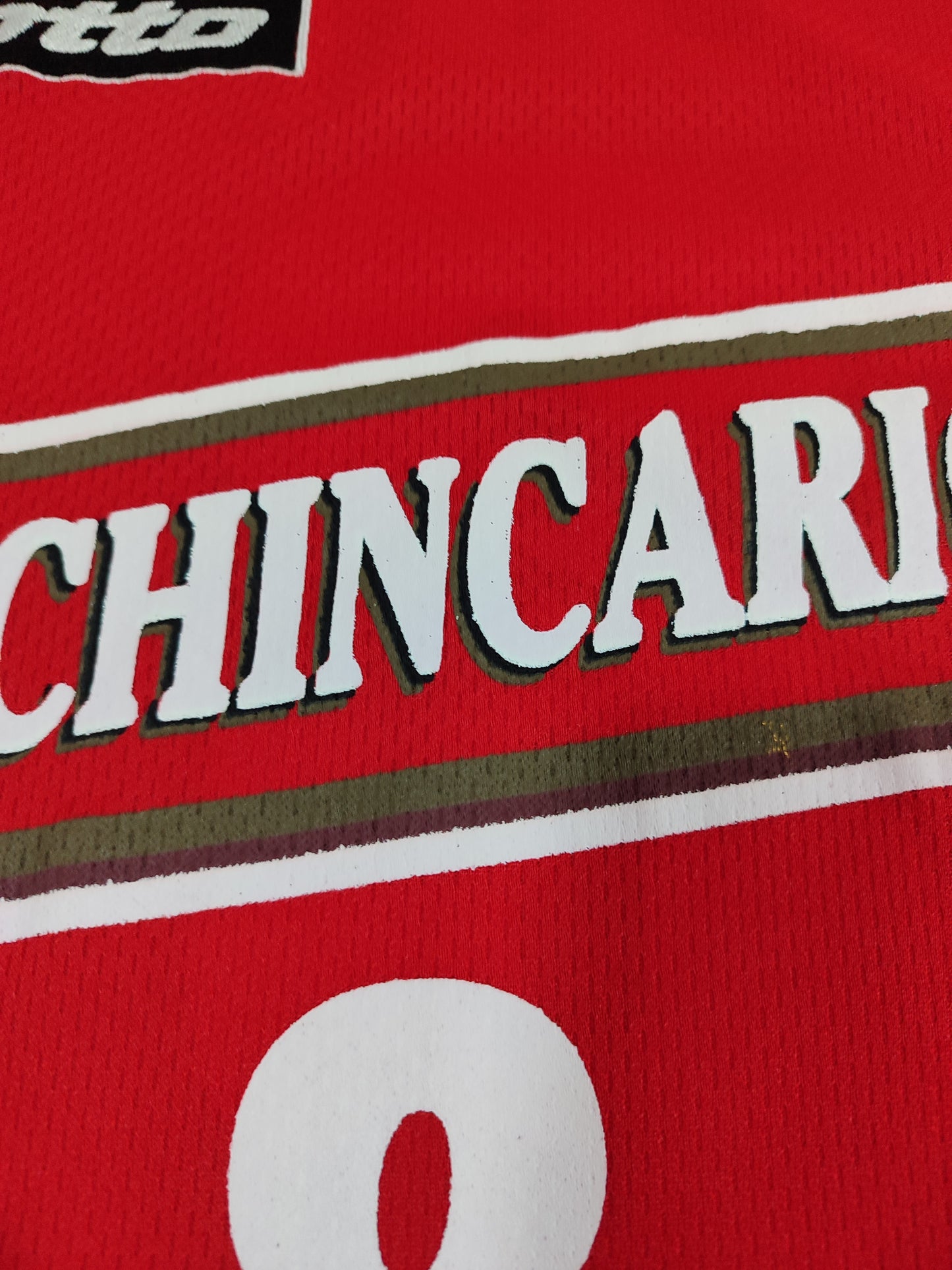 Raridade - Portuguesa - 2000/2001 - Lotto - Usada em Jogo - em Pinturas