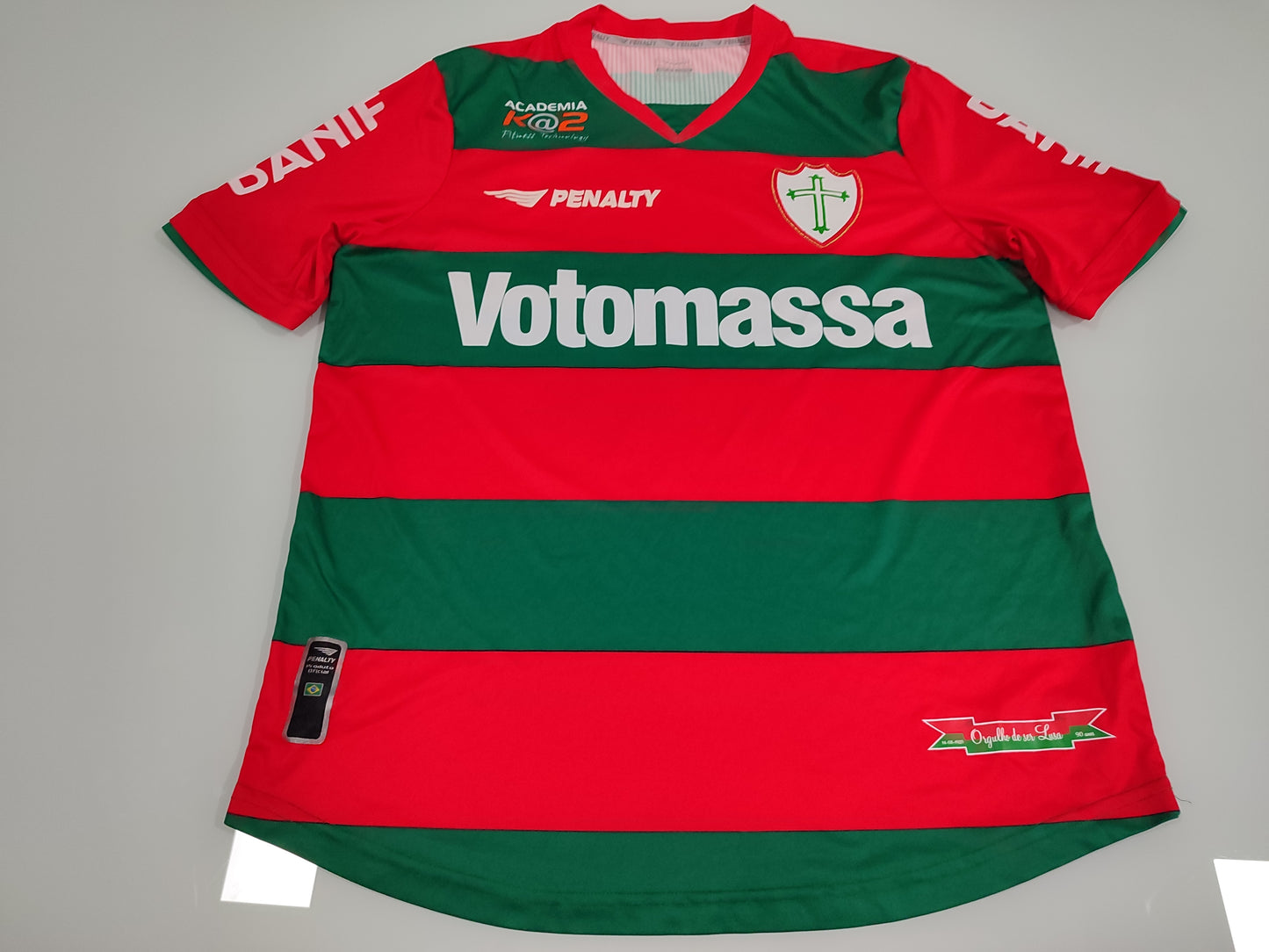 Linda Camisa da Portuguesa - 2010/2011 - Edição 90 Anos - de Jogo