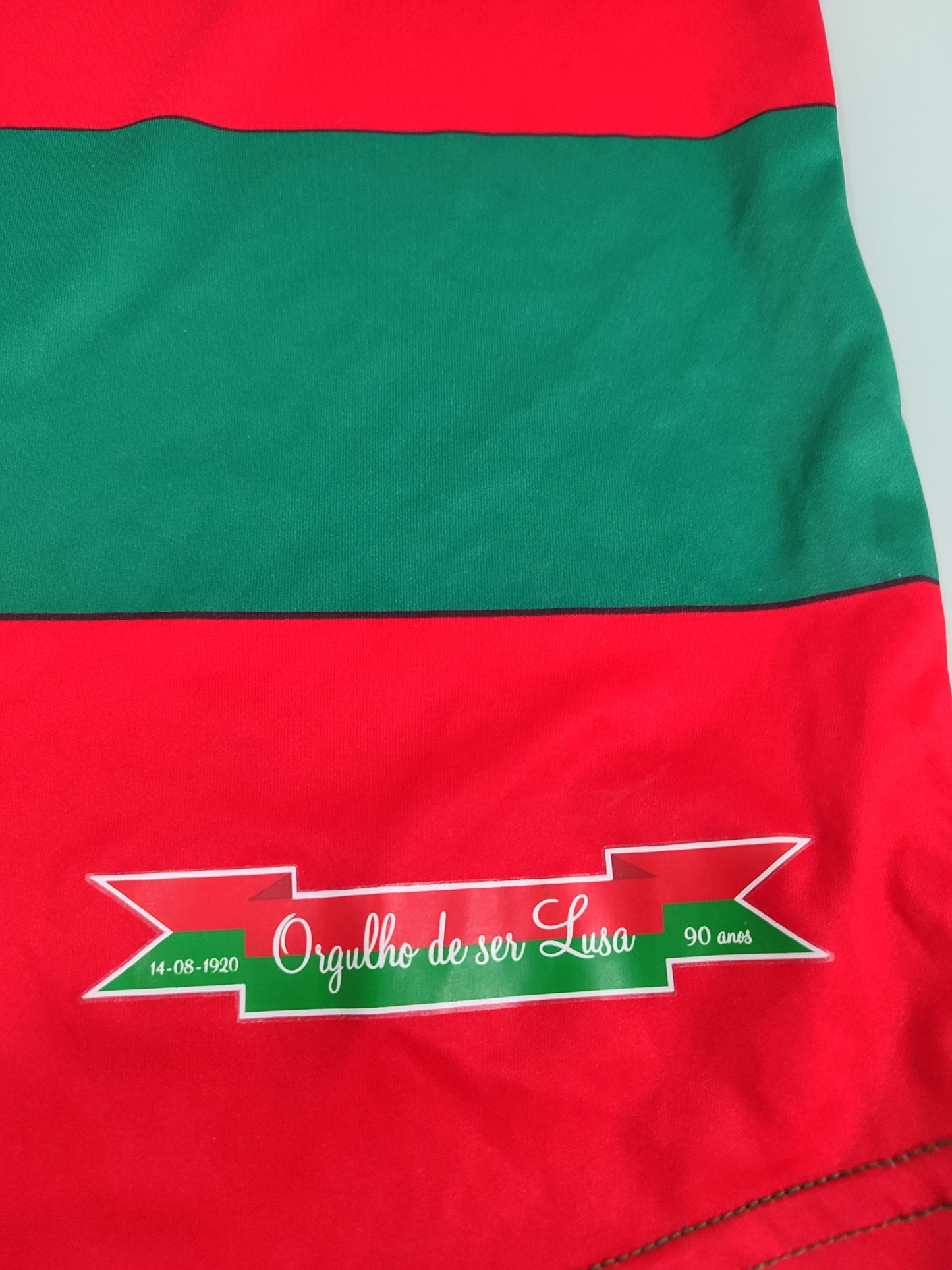 Linda Camisa da Portuguesa - 2010/2011 - Edição 90 Anos - de Jogo