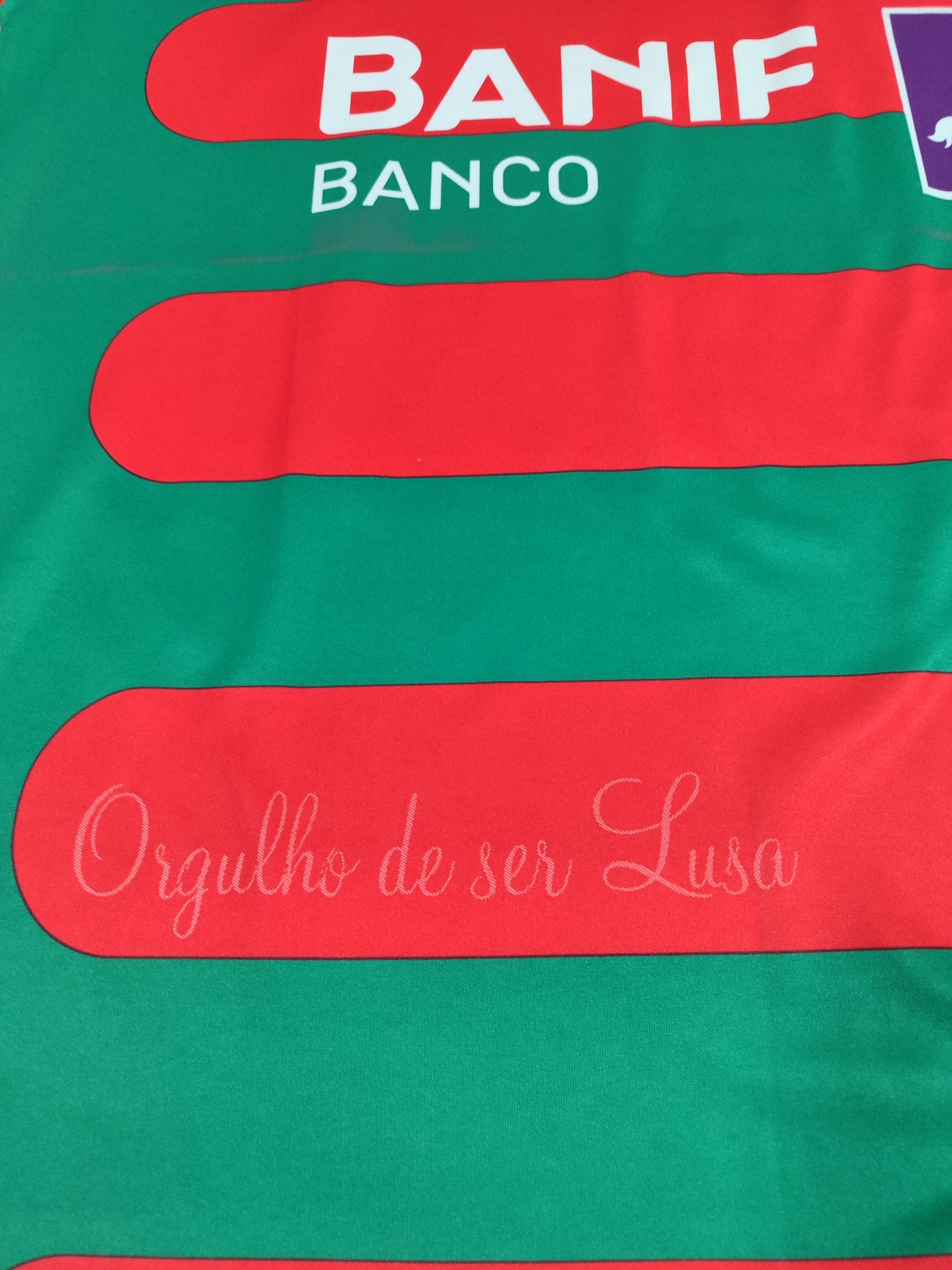 Bela Camisa da Portuguesa - 2009/2010 - Usada em Jogo - Edno