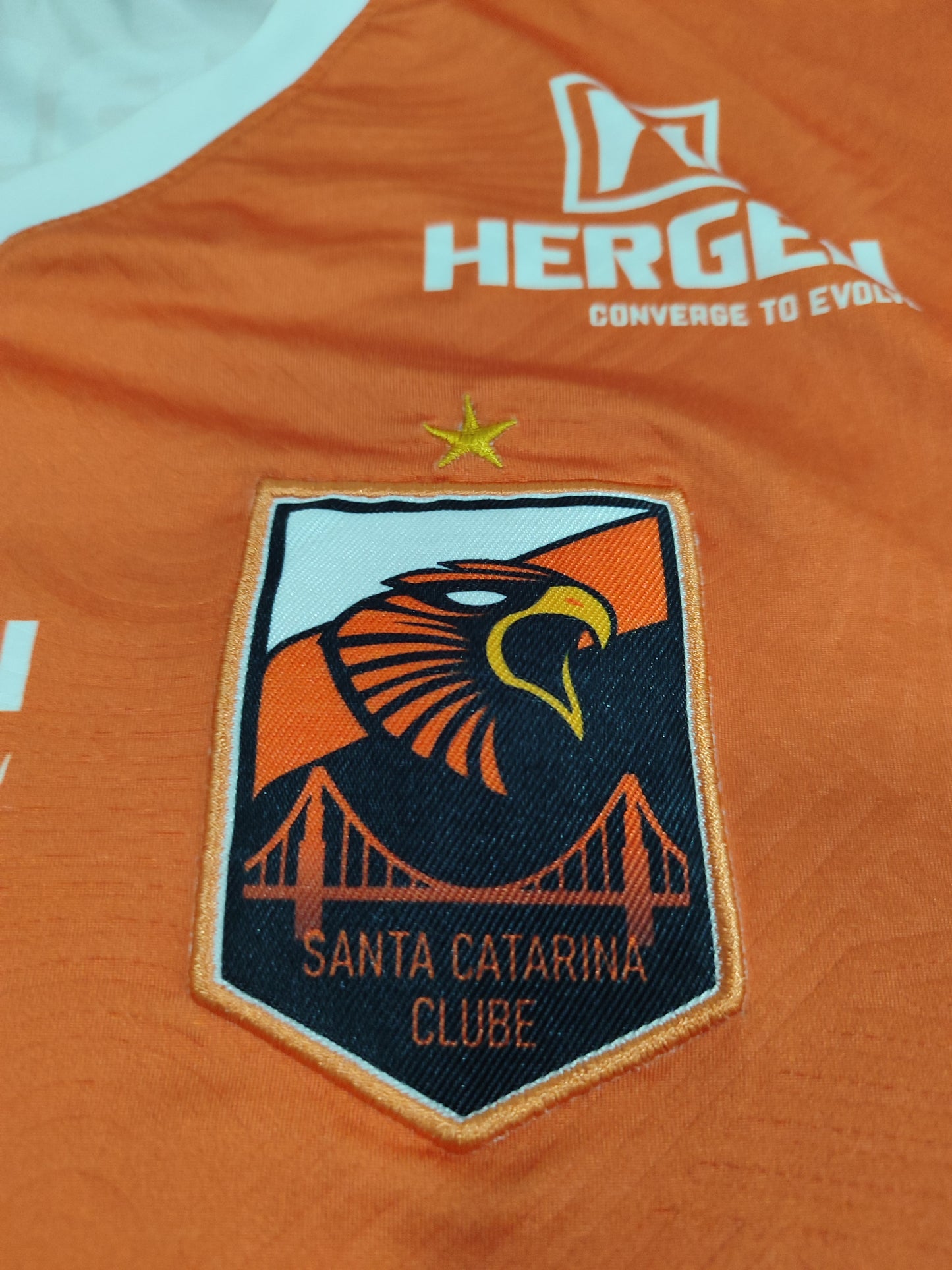 Raríssima Camisa do Santa Catarina - Sensação do Futebol Catarinense - Usada em Jogo