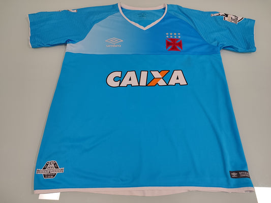 Rara Camisa do Vasco 2017 - Goleiro Martin Silva - Uruguai - Usada em Jogo!
