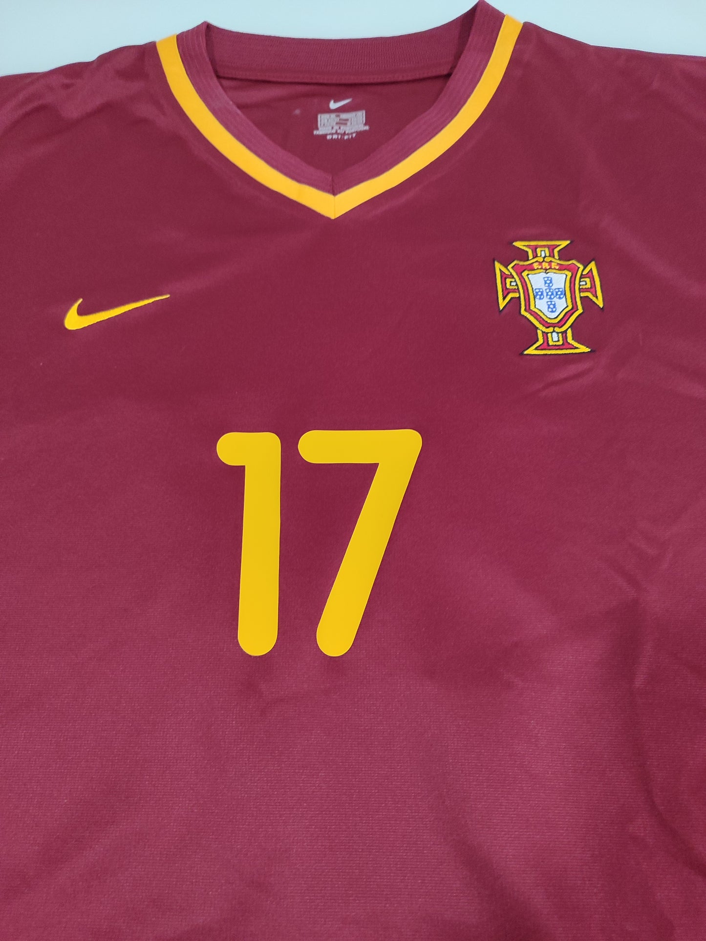 Espetacular e Rara Camisa de Portugal - Euro 2000 - Paulo Bento