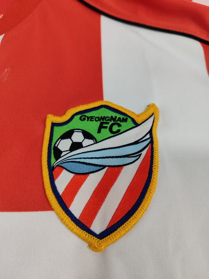 Raríssima Camisa Gyeongnam - Coréia Do Sul - Usada Em Jogo