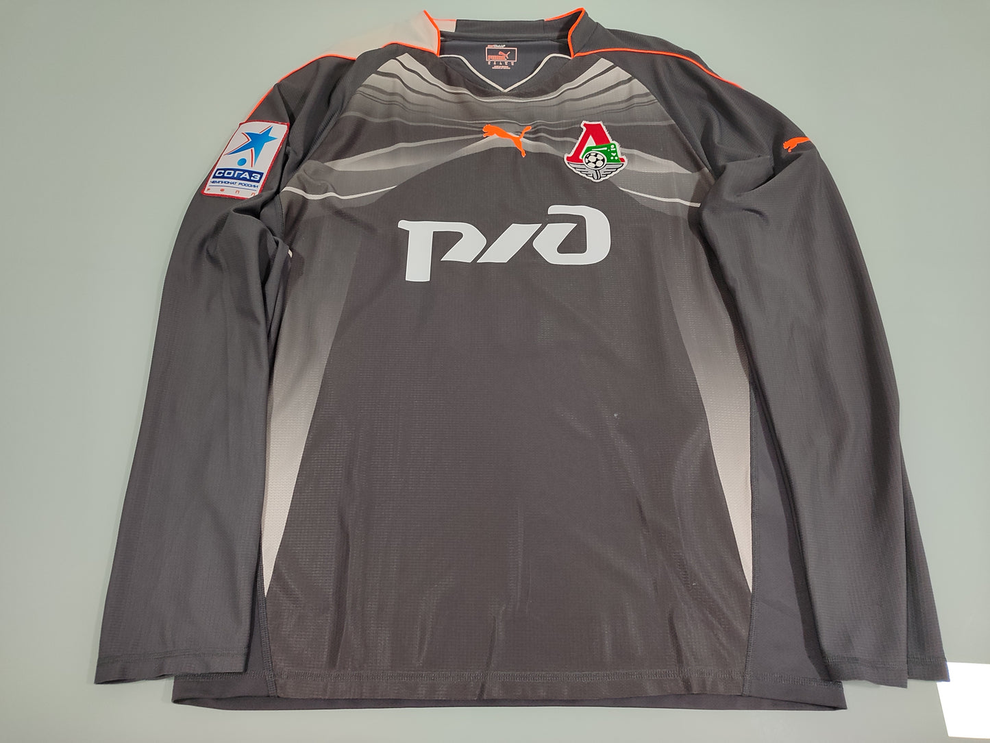 Rara Camisa Do Lokomotiv Moscow - Goleiro - Usada Em Jogo