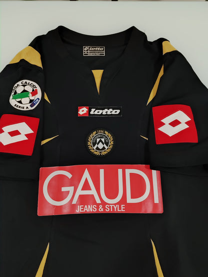 Belíssima Camisa da Udinese - Itália - 2006/2007 Usada Em Jogo!