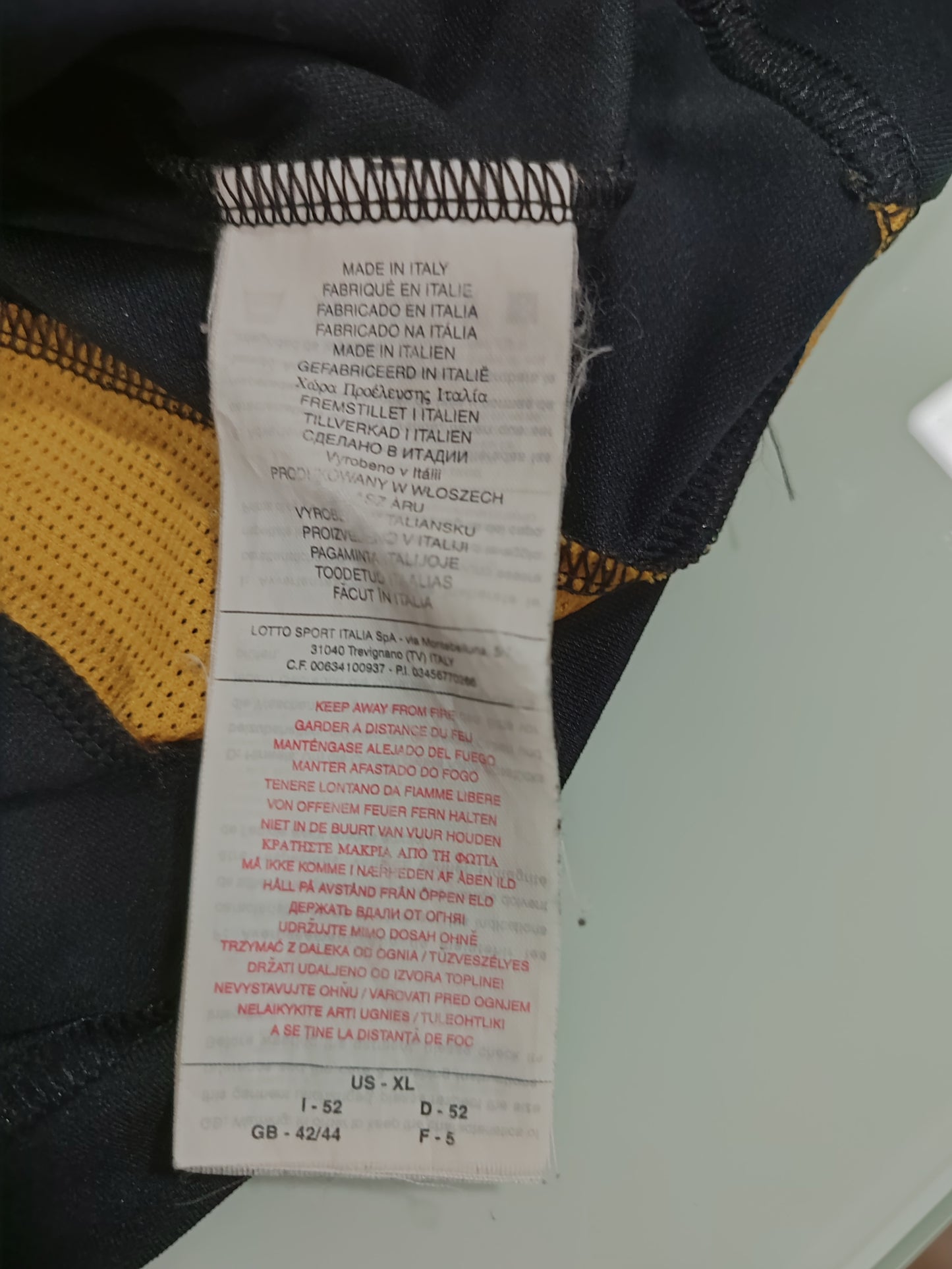 Belíssima Camisa da Udinese - Itália - 2006/2007 Usada Em Jogo!