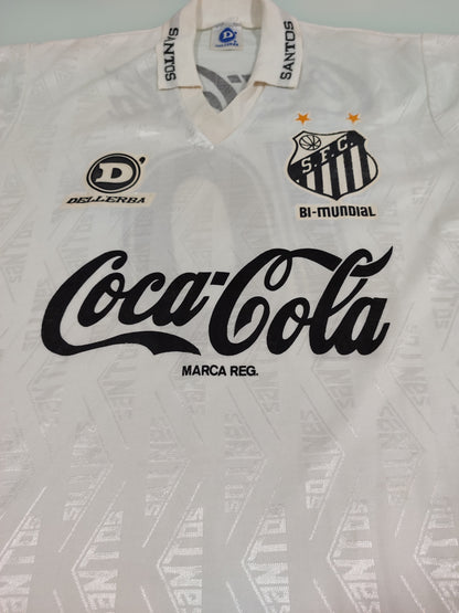 Linda - Camisa Santos - Dellerba - Coca-Cola - Anos 90 - Em Pinturas