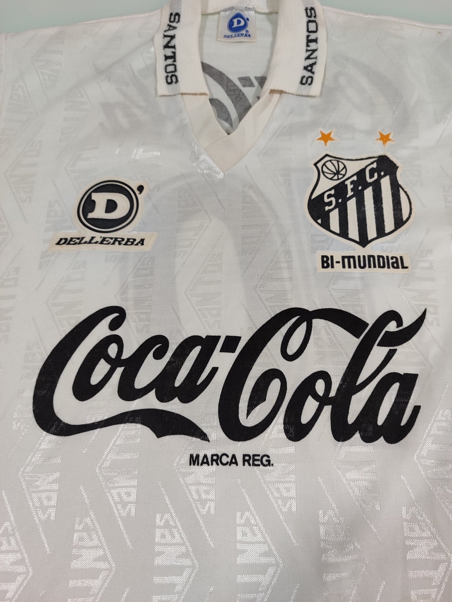 Linda - Camisa Santos - Dellerba - Coca-Cola - Anos 90 - Em Pinturas