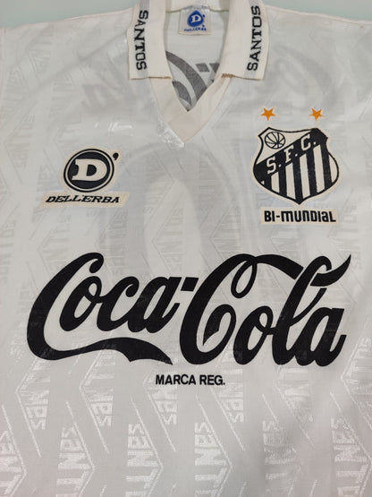 Linda - Camisa Santos - Dellerba - Coca-Cola - Anos 90 - Em Pinturas