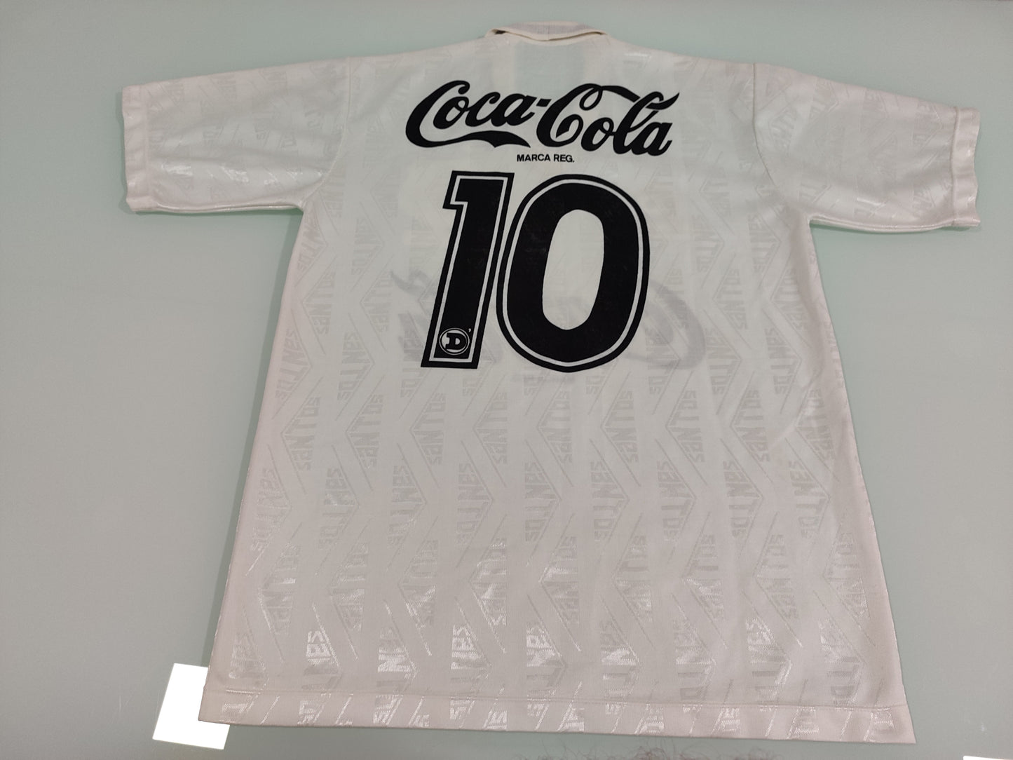 Linda - Camisa Santos - Dellerba - Coca-Cola - Anos 90 - Em Pinturas