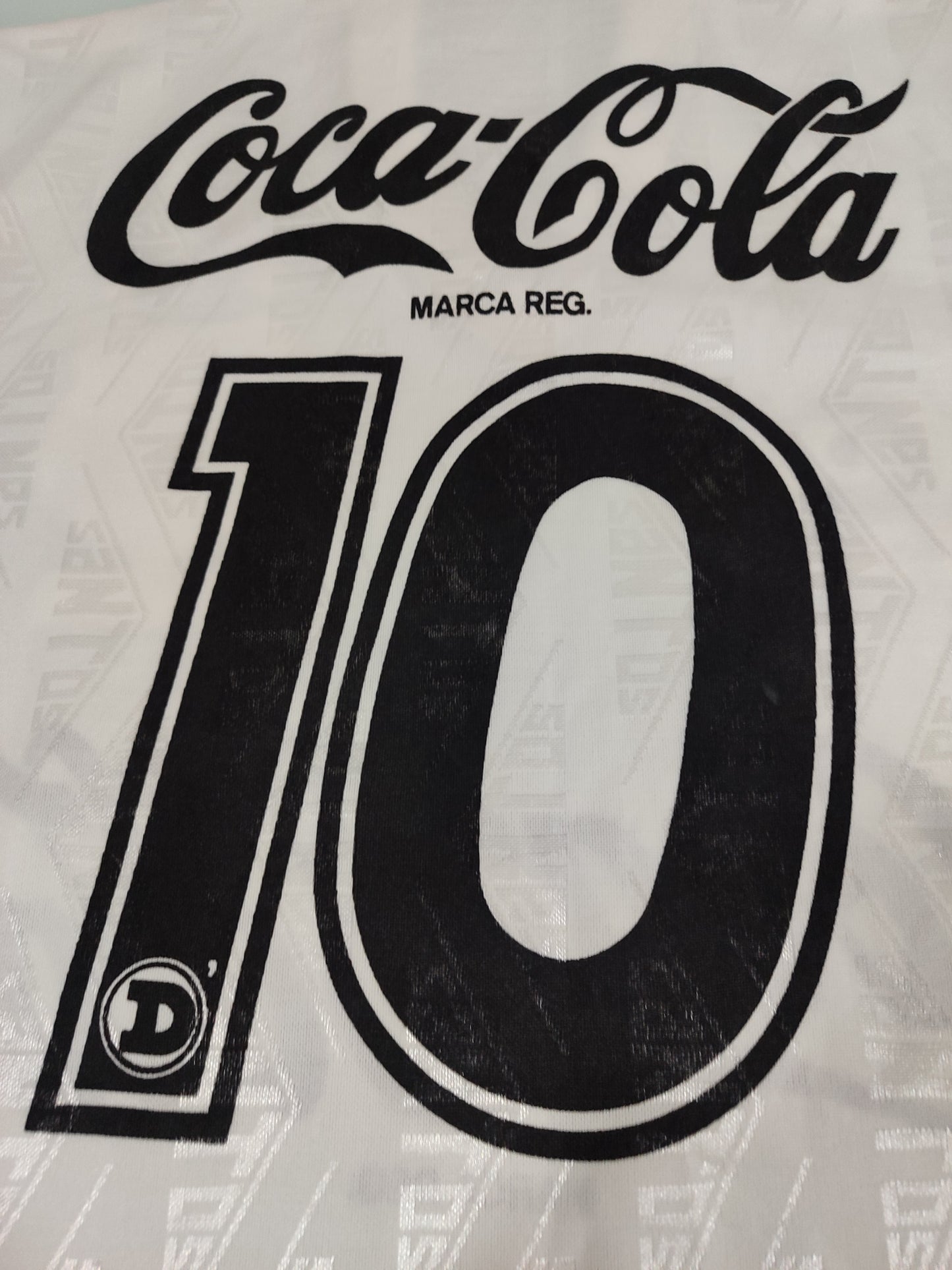 Linda - Camisa Santos - Dellerba - Coca-Cola - Anos 90 - Em Pinturas