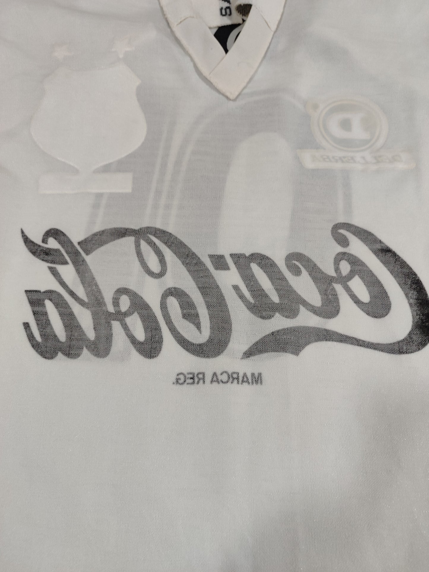 Linda - Camisa Santos - Dellerba - Coca-Cola - Anos 90 - Em Pinturas