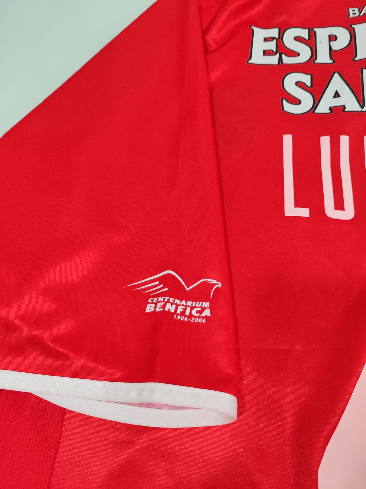 Rara Camisa do Benfica - Portugal - Edição Especial Centenário - De Jogador