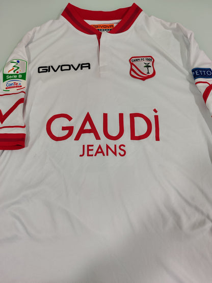 Raridade de Coleção - Camisa do Carpi - Itália - Usada em Jogo!