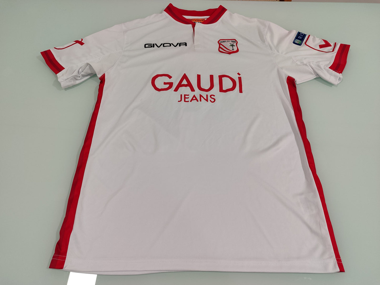 Raridade de Coleção - Camisa do Carpi - Itália - Usada em Jogo!