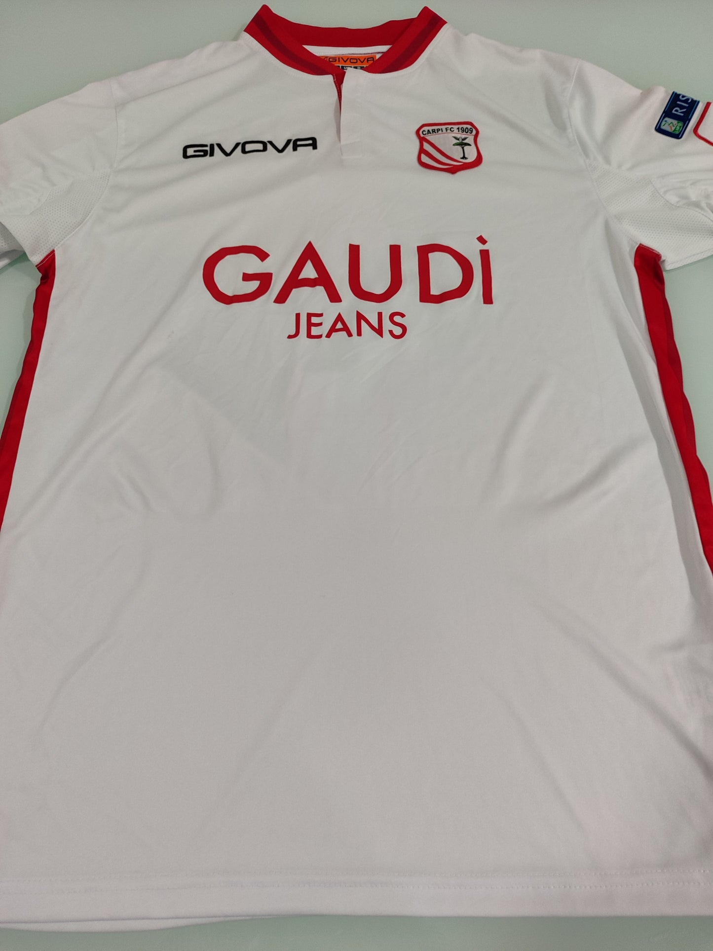 Raridade de Coleção - Camisa do Carpi - Itália - Usada em Jogo!