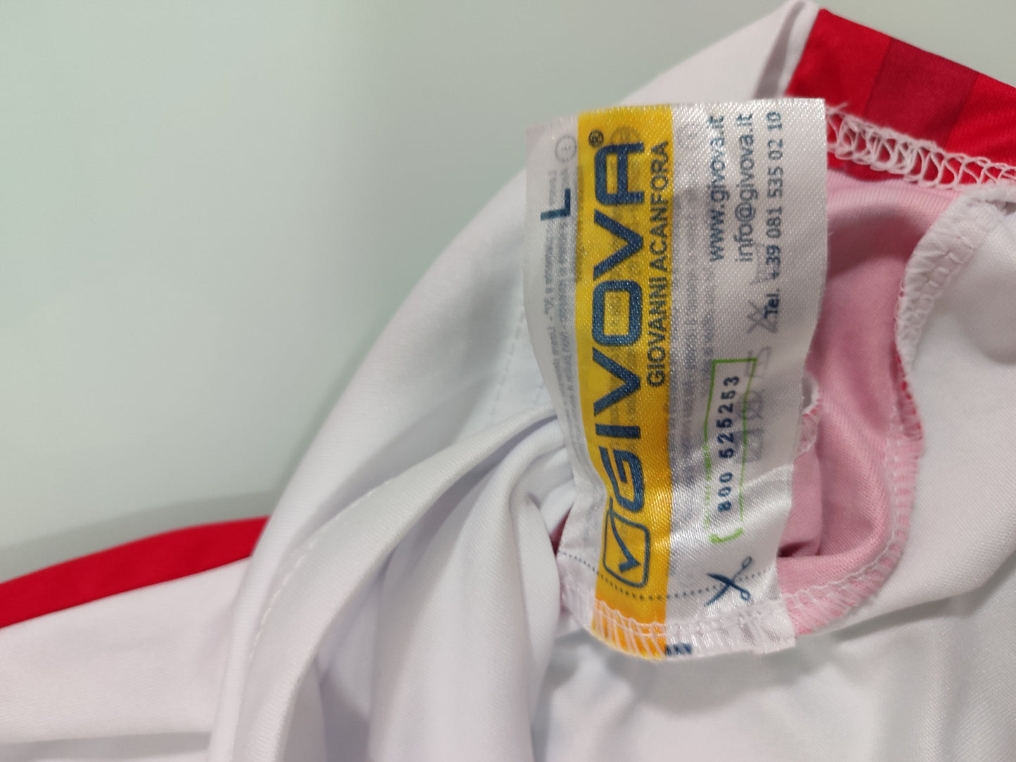 Raridade de Coleção - Camisa do Carpi - Itália - Usada em Jogo!