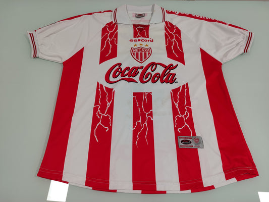 Camisa Histórica do Necaxa - México - 1999/2000 - Usada Em Jogo!