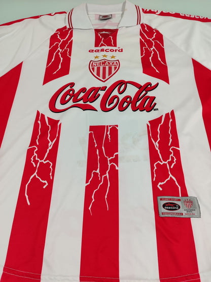 Camisa Histórica do Necaxa - México - 1999/2000 - Usada Em Jogo!