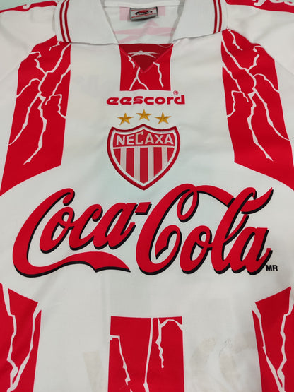 Camisa Histórica do Necaxa - México - 1999/2000 - Usada Em Jogo!