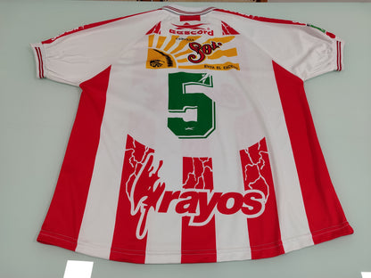 Camisa Histórica do Necaxa - México - 1999/2000 - Usada Em Jogo!