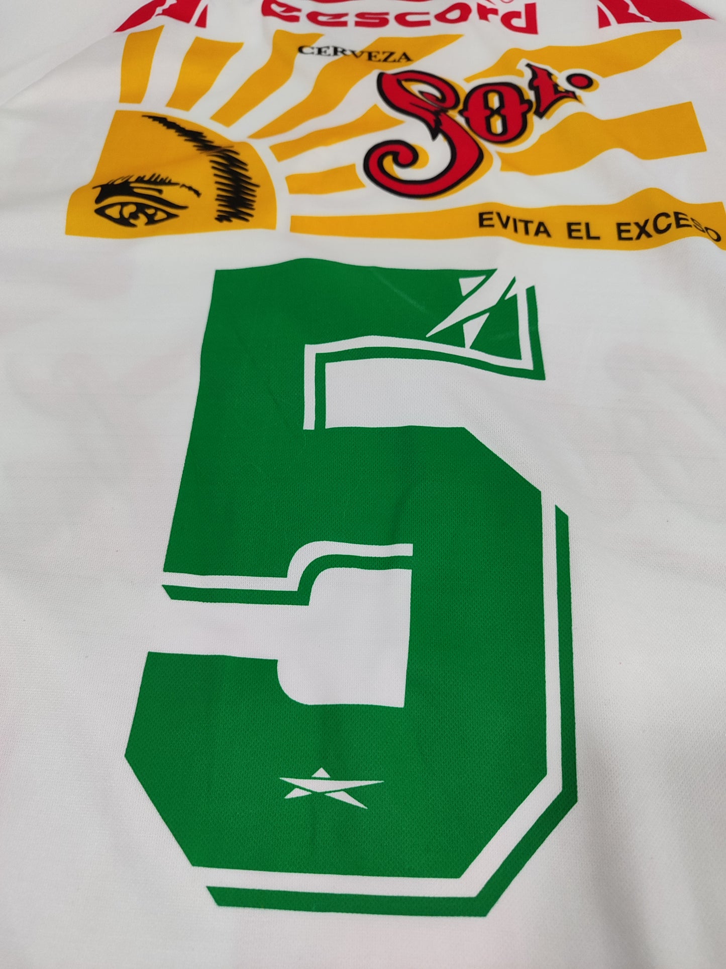 Camisa Histórica do Necaxa - México - 1999/2000 - Usada Em Jogo!