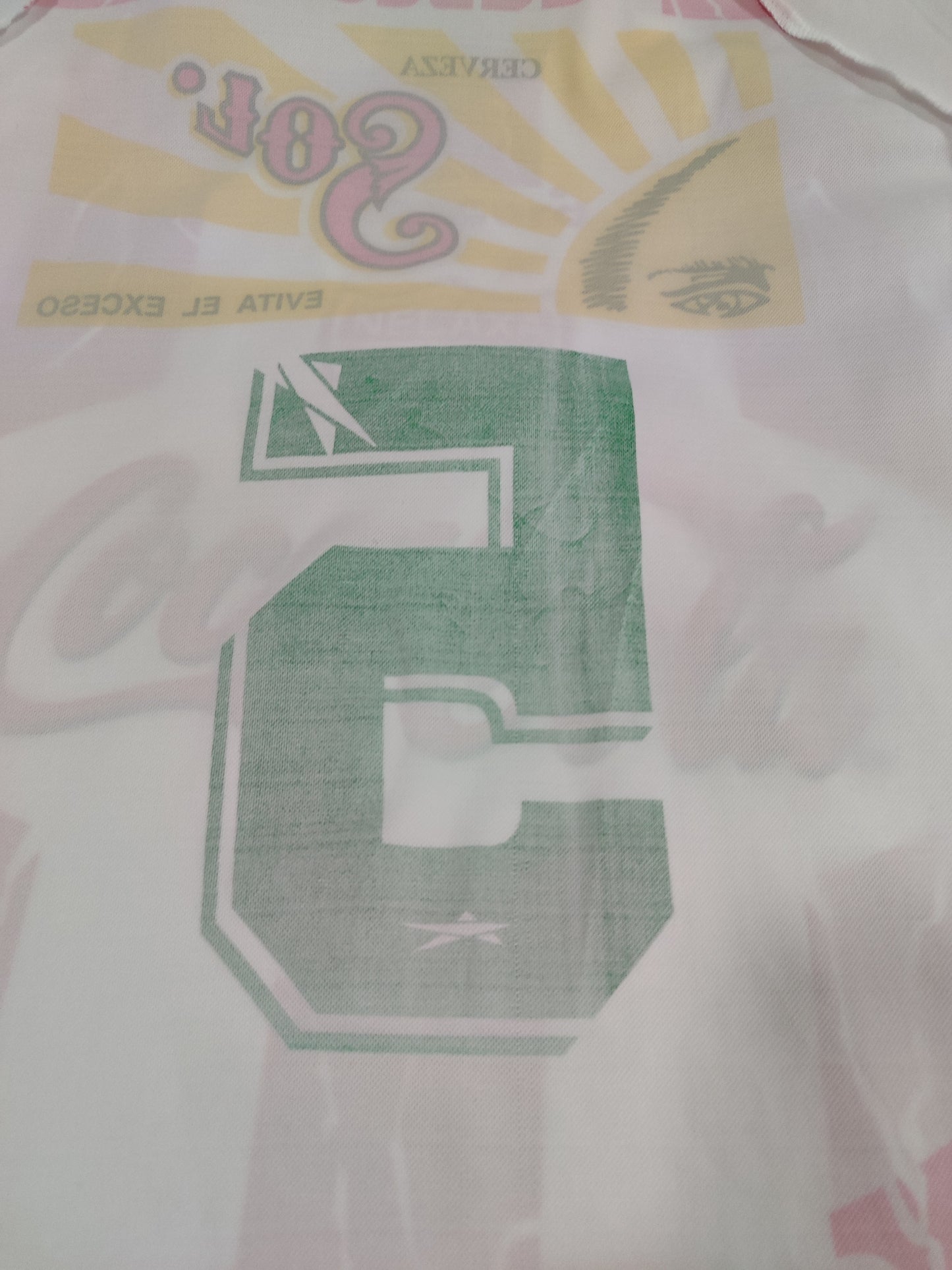 Camisa Histórica do Necaxa - México - 1999/2000 - Usada Em Jogo!