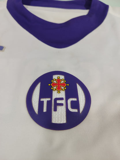 Rara Camisa do Toulouse - França - Mangas Longas - Usada Em Jogo - Sissoko