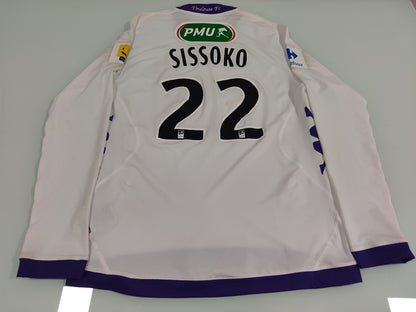 Rara Camisa do Toulouse - França - Mangas Longas - Usada Em Jogo - Sissoko
