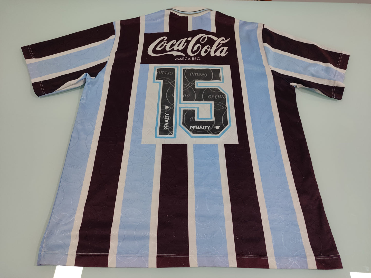 Rara Camisa Do Grêmio - Penalty/Coca-Cola - 1993/1994 - Usada Em Jogo