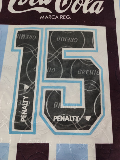 Rara Camisa Do Grêmio - Penalty/Coca-Cola - 1993/1994 - Usada Em Jogo