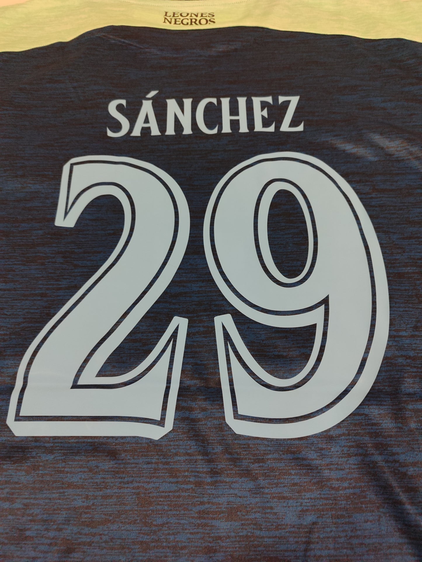 Espetacular - Leones Negros #29 - México - Modelo Jogador - De Coleção!