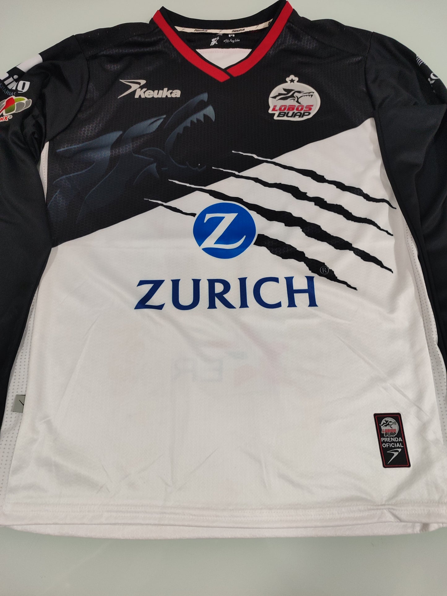 Espetacular - Lobos Buap - México - #17 Advíncula - Mangas Longas - Modelo Jogador - De Coleção!