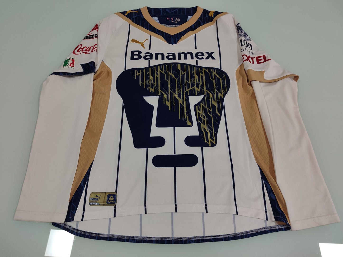 Espetacular - Pumas - México - #38 Mangas Longas - De Coleção - Usada em Jogo!