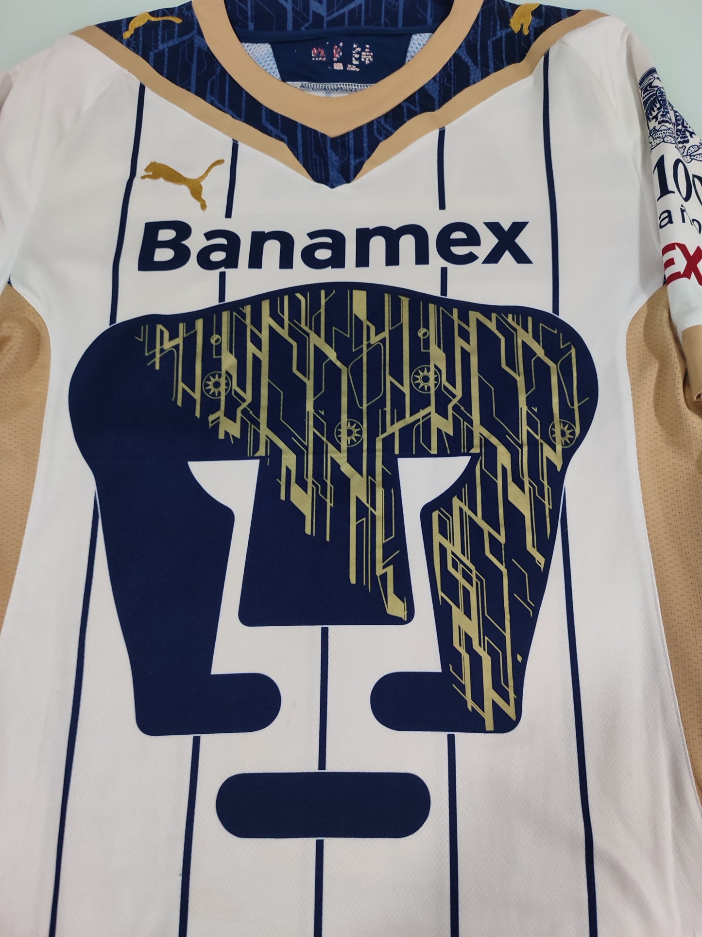 Espetacular - Pumas - México - #38 Mangas Longas - De Coleção - Usada em Jogo!