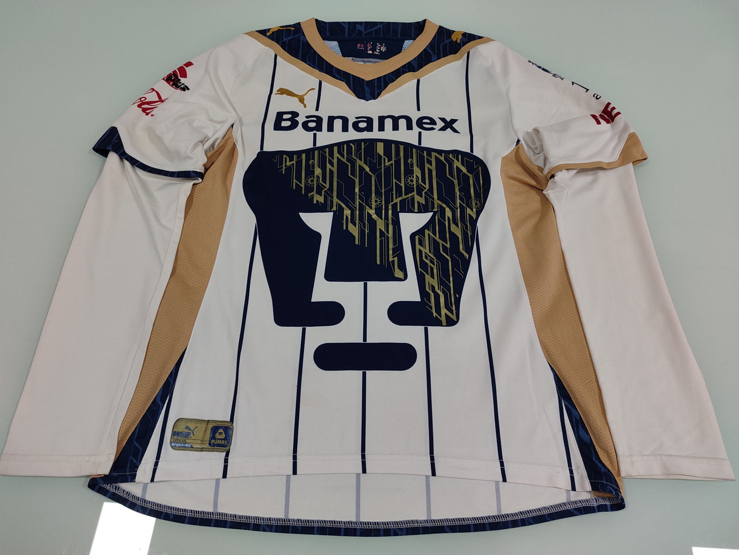 Espetacular - Pumas - México - #38 Mangas Longas - De Coleção - Usada em Jogo!